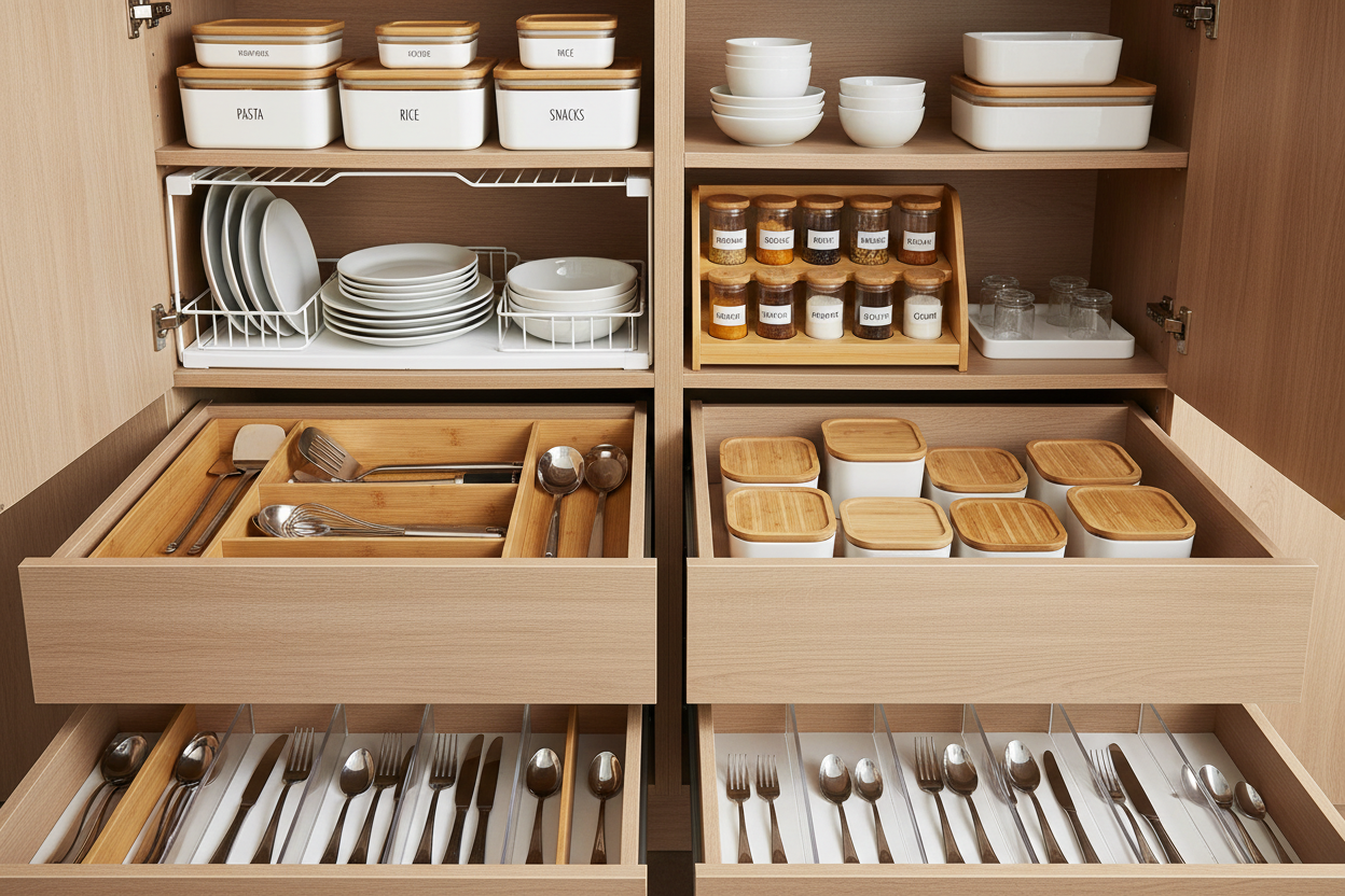 Cabinet & Drawer Organization