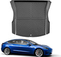 Custom Car Cargo Mats Trunk Liner All Weather TPE Protection Mat Accessories (for 2017-2023 Tesla Model 3)