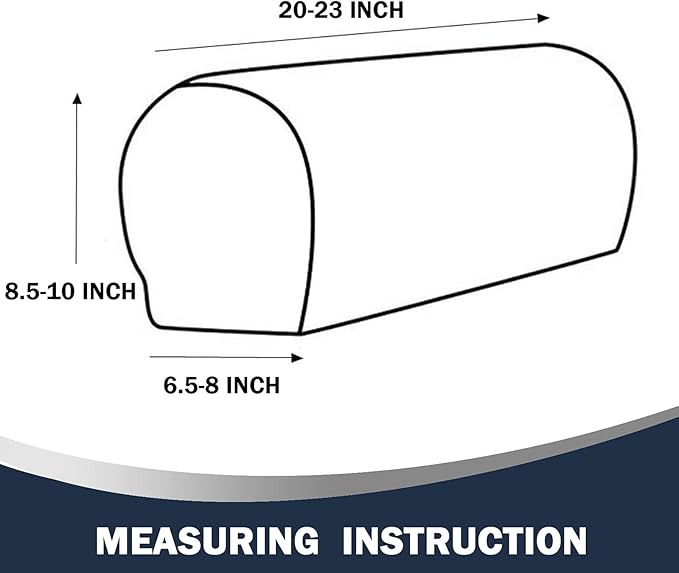 Stretch Sofa Arm Covers Spandex Jacquard Anti-Slip Couch Armrest Protector for Sofa Couch Chair Recliner, Set of 2, Black