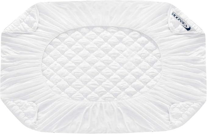 King Size Air Mattress Cover, Thick Quilted Mattress Topper King, Super Soft Breathable and Noiseless Down Alternative Fiber Pillow Top Mattress Pad with Deep Pocket Fits Up to 23 Inch Mattress