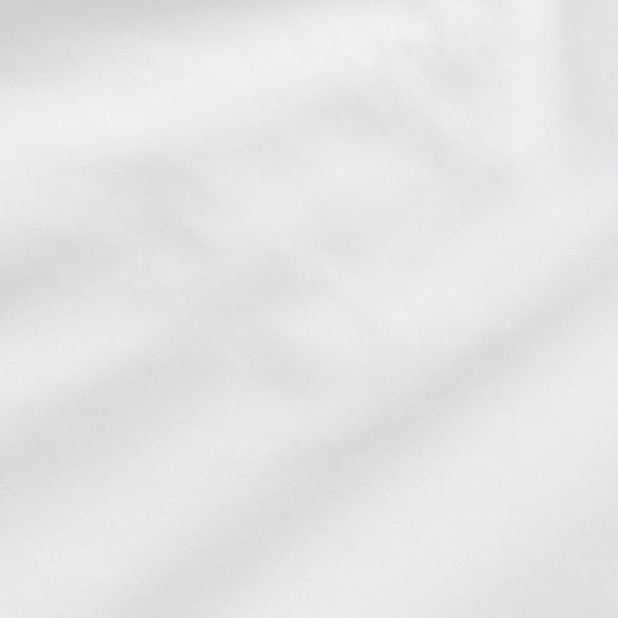 National Allergy Premium 100% Cotton Duvet Comforter Protector - Jumbo Queen Size - 96" x 92" - White - Breathable 300 Thread Count Hypoallergenic Cover - Zippered Encasement - Bedding Linen