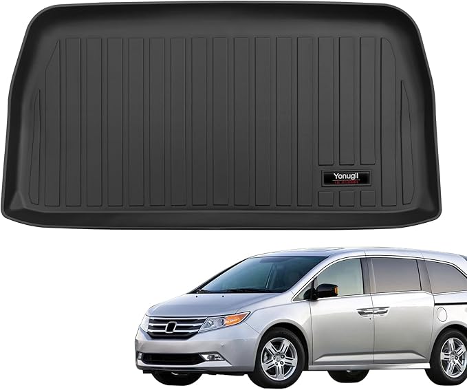 Custom for 2011-2017 Honda Odyssey Cargo Mats Trunk Liner All Weather TPE Protection Mat Accessories (for 2011-2017 Honda Odyssey)