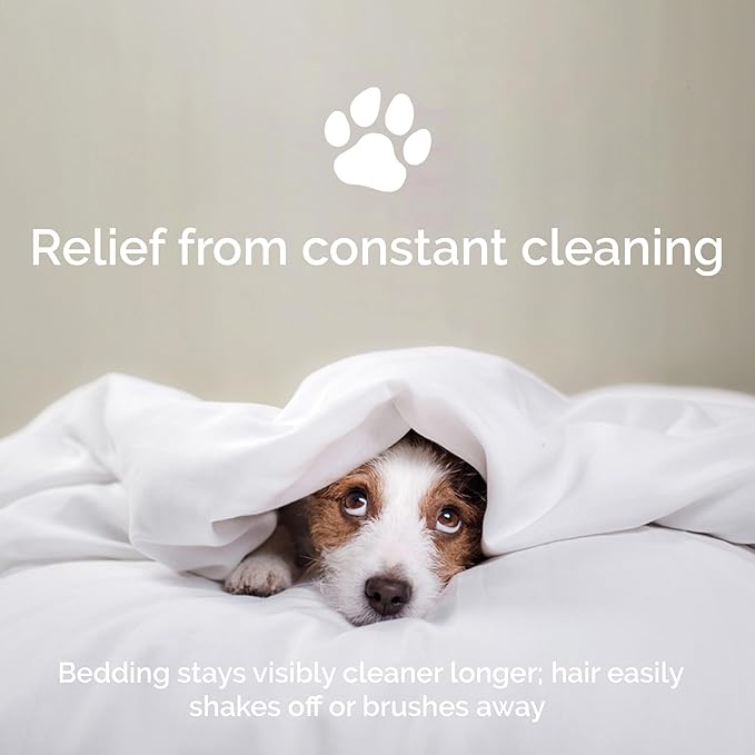 Duvet Cover Set - 100% Viscose Derived from Bamboo Duvet Cover King Size, 3 PC Luxury Cooling Duvet Cover for Hot Sleepers, Silky Buttery Soft Comforter Cover & 2 PC King Pillowcases, White