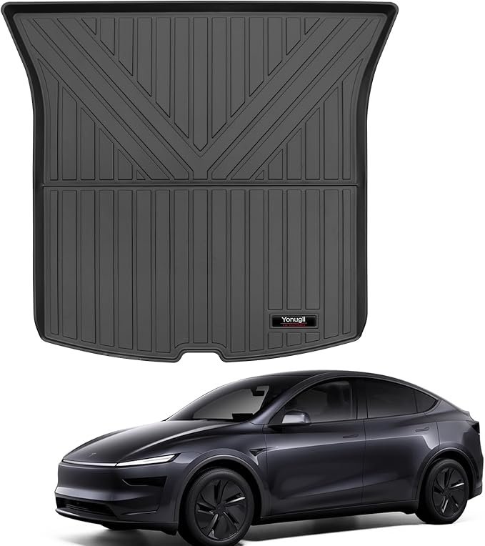 Custom Car Cargo Mats Trunk Liner All Weather TPE for 2025 2026 Tesla Model Y Juniper 5 Seat Accessories (for 2025 2026 Tesla Model Y Juniper 5 Seat)