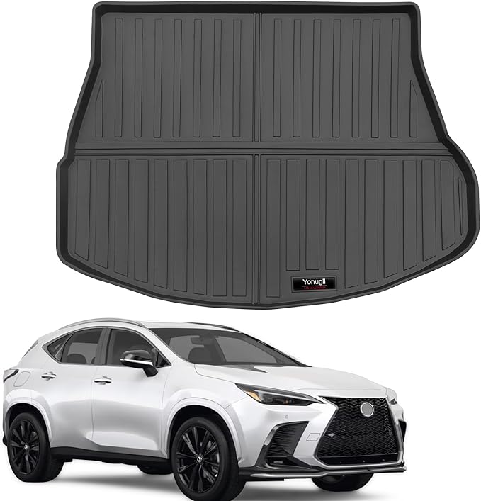 Custom Car Cargo Mats Trunk Liner All Weather TPE Protection Mat Accessories (for 2022-2025 Lexus NX)