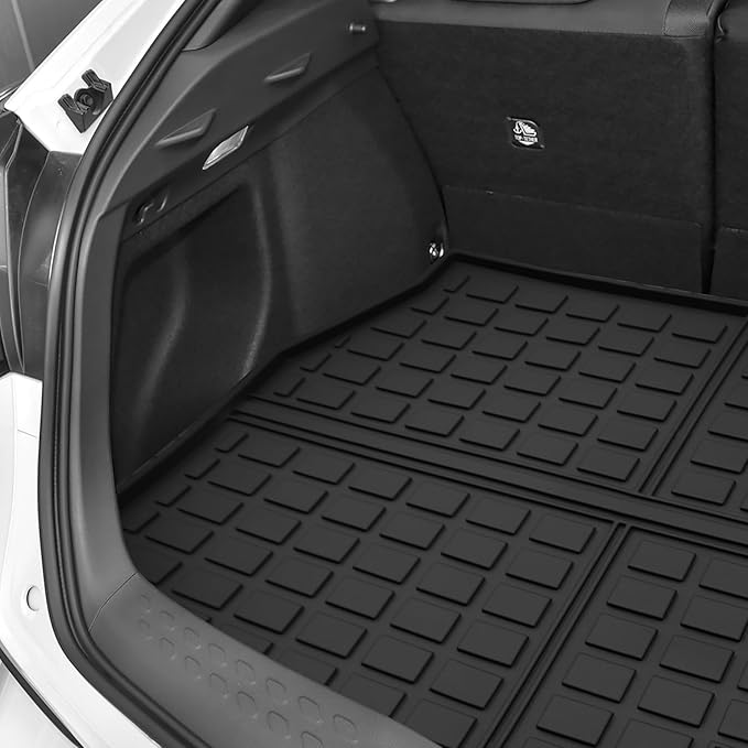 Custom Car Cargo Mats Trunk Liner All Weather TPE Protection Mat Accessories (for 2018-2023 Toyota C-HR)
