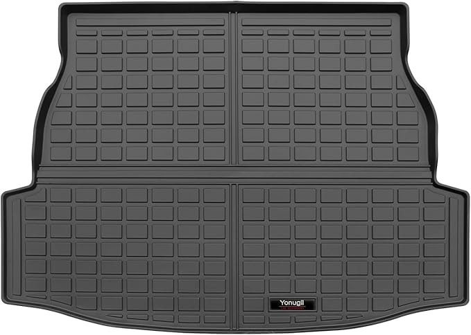 Custom Car Cargo Mats Trunk Liner All Weather TPE Protection Mat Accessories (for 2019-2025 Toyota RAV4)