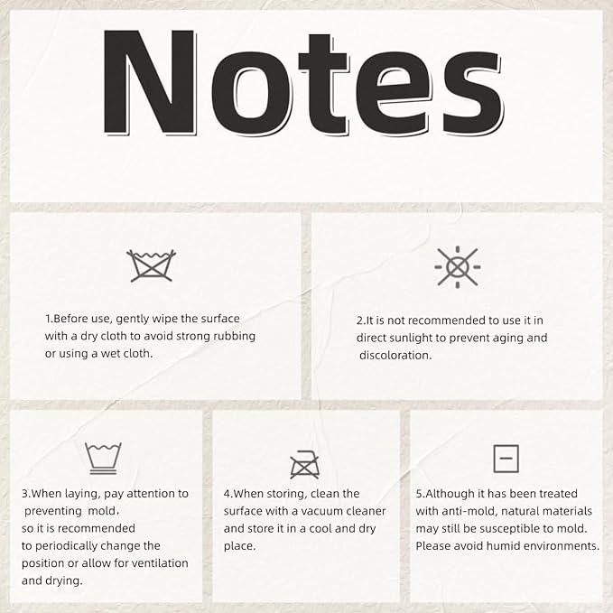 MustMat Tatami Mat Japanese Foldable Mattress Full Size Japanese Floor Bed Mattress Rush Grass (Full)