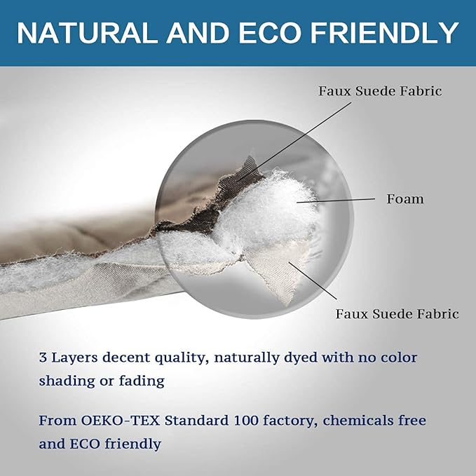 H.VERSAILTEX Reversible Chair Cover Furniture Protector Anti-Slip Couch Cover Water Resistant 2" Elastic Straps Chair Slipcover Pets Fit Sitting Width Up to 21" (Chair:75" x 65", Taupe Brown/Beige)