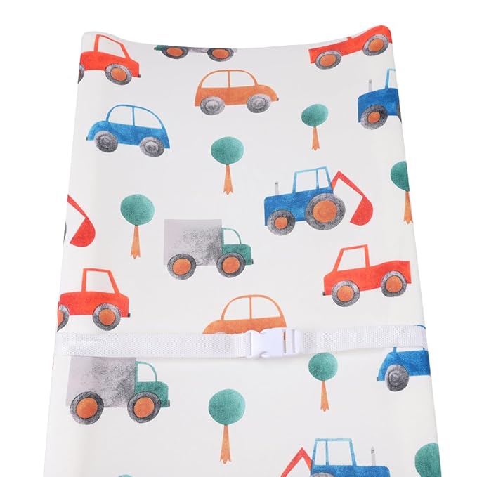 Changing Pad Cover Set 3 Pack Jersey Knit Ultra Soft for Baby Boys Girls Rocket Satellite/Car/Bus