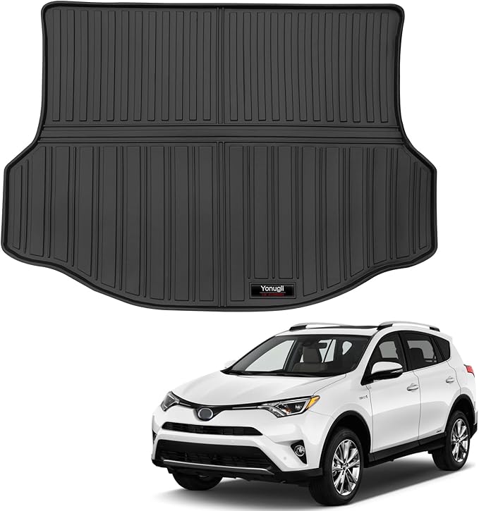 Custom All Weather TPE Cargo Mats Trunk Liner for 2013-2018 Toyota RAV4 Accessories (for 2013-2018 Toyota RAV4)