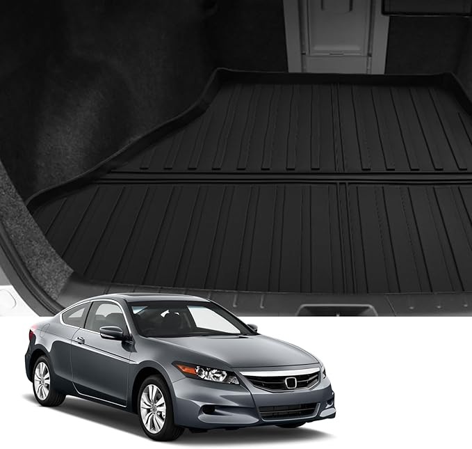 Custom Car Cargo Mats Trunk Liner All Weather TPE Protection Mat Accessories (for 2013-2017 Honda Accord)