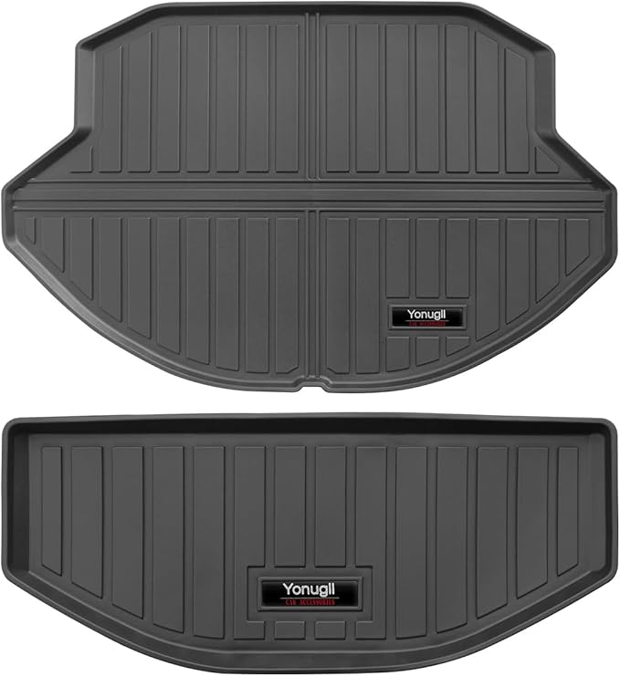 Front Trunk Mat for 2022-2026 Ford F150 Lightning Accessories Front Trunk Liner Upper and Lower Storage Liner Cargo Mat 2 Pcs All Weather TPE Protection Mat (for 2022-2026 Ford F-150 Lightning 2 Pcs)