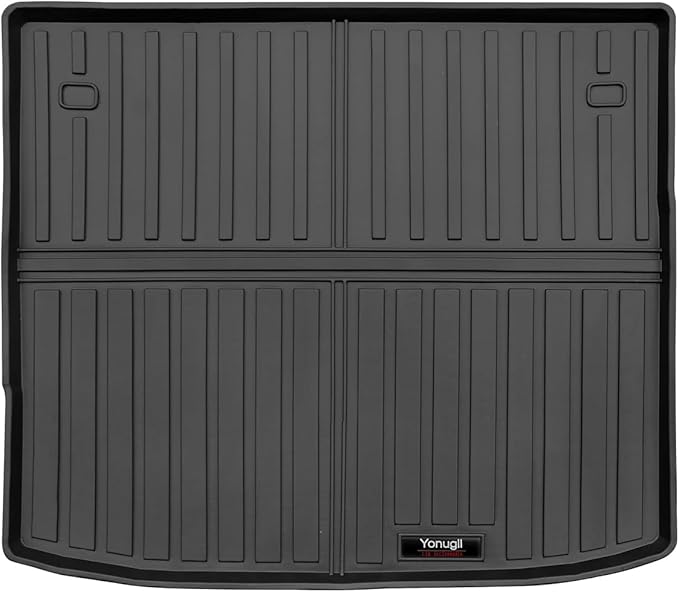 Custom Car Cargo Mats Trunk Liner All Weather TPE Protection Mat Accessories (for 2022-2026 Mitsubishi Outlander 5 Seat)