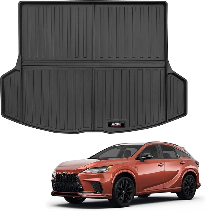 Custom Car Cargo Mats Trunk Liner All Weather TPE Protection Mat Accessories (for 2023-2025 Lexus RX)