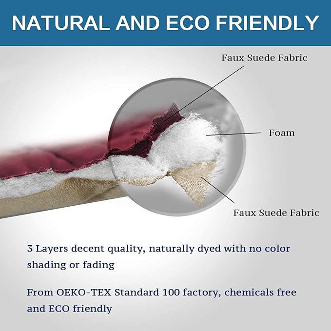 H.VERSAILTEX Reversible Chair Cover Furniture Protector Anti-Slip Couch Cover Water Resistant 2" Elastic Straps Chair Slipcover Pets Kids Fit Sitting Width Up to 21" (Chair:75" x 65", Red/Tan)