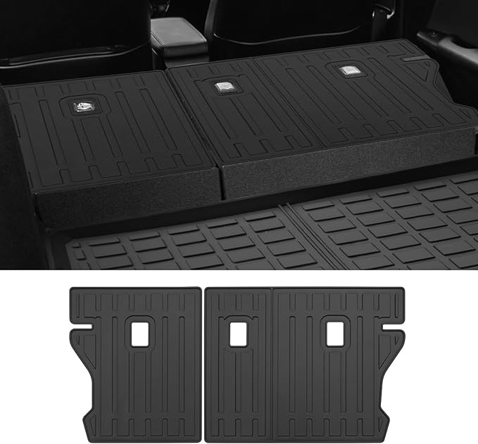 Custom for 2016-2022 Toyota Prius Hatchback Rear Seat Backrest Mats All Weather TPE Protection Mat Accessories (Not for Prius V and Prius C)(for 2016-2022 Toyota Prius Backrest Mats)