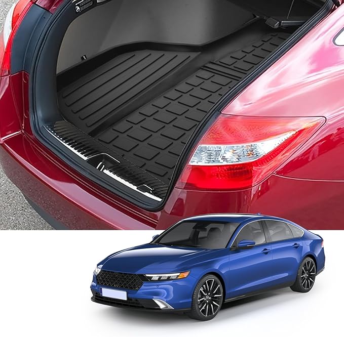 Custom for 2018-2025 2026 Honda Accord Cargo Mats Trunk Liner All Weather TPE Protection Mat Accessories (for 2018-2026 Honda Accord)