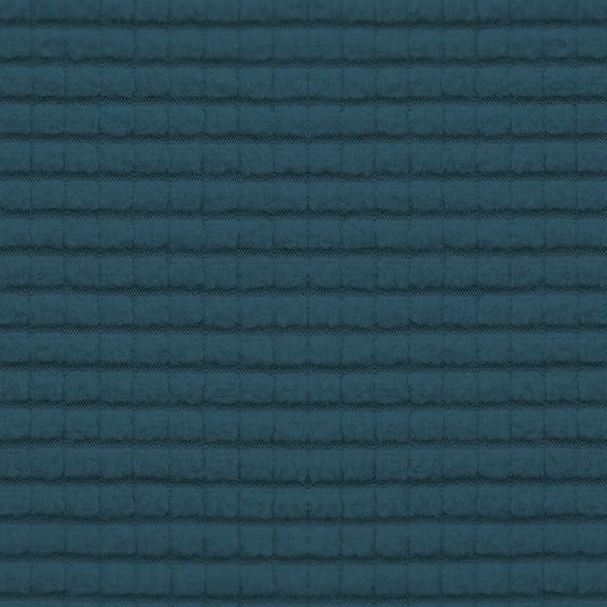 Easy-Going Stretch Chair Sofa Slipcover 1-Piece Couch Sofa Cover Furniture Protector Soft with Elastic Bottom for Kids, Pet. Spandex Jacquard Fabric Small Checks (Chair, Deep Teal)