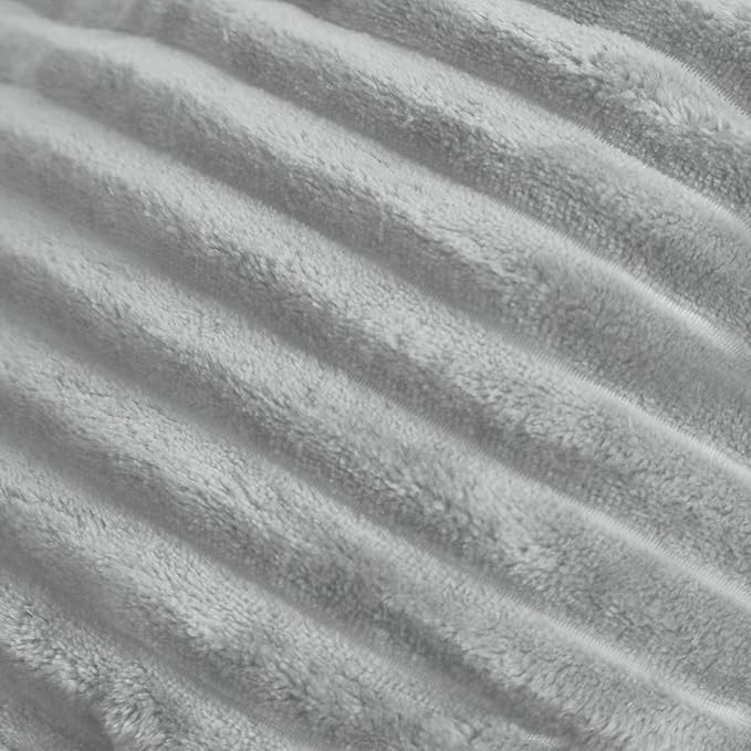 Hearth & Harbor Reading Pillow for Bed Adult – Back Pillow for Sitting in Bed, Standard Bed Pillows for Sitting Up in Bed, Foam Bed Chair Pillow, Light Grey Bed Rest Pillow