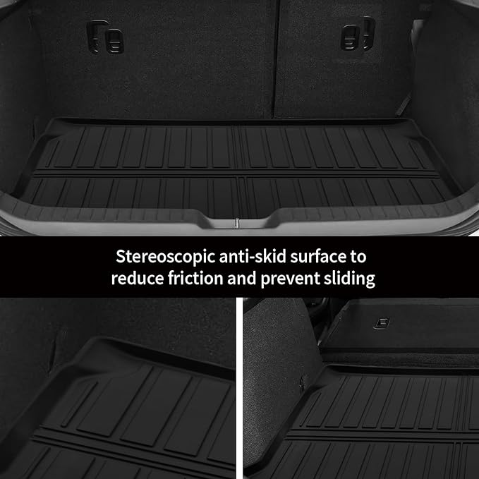 Custom Car Cargo Mats Trunk Liner All Weather TPE Protection Mat Accessories (for 2019-2025 Mazda 3 Hatchback)