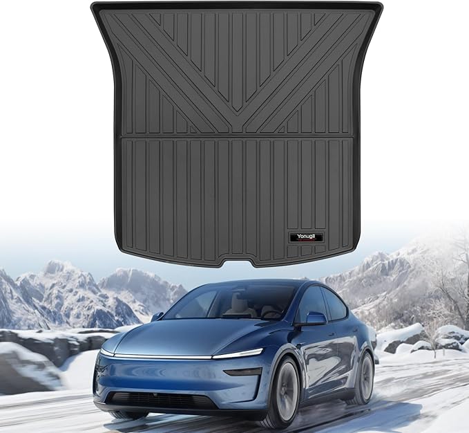 Custom Car Cargo Mats Trunk Liner All Weather TPE for 2025 2026 Tesla Model Y Juniper 5 Seat Accessories (for 2025 2026 Tesla Model Y Juniper 5 Seat)