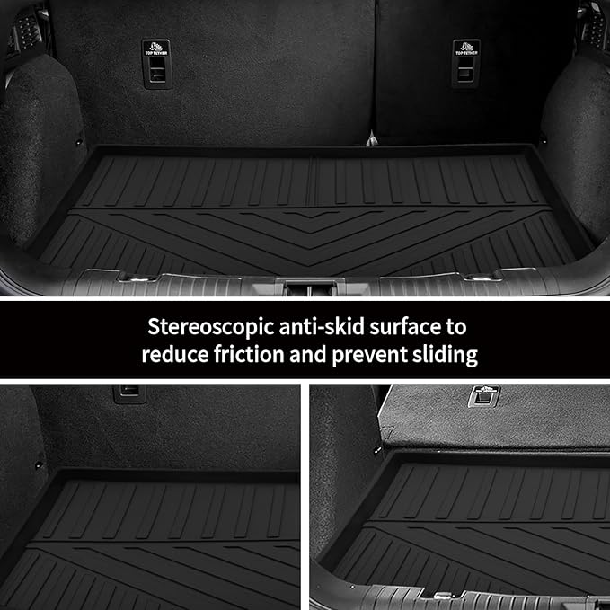 Custom for 2013-2019 Ford Escape/ 2015-2019 Lincoln MKC Cargo Mats Trunk Liner All Weather TPE Protection Mat Accessories (for 2013-2019 Ford Escape/2015-2019 Lincoln MKC)