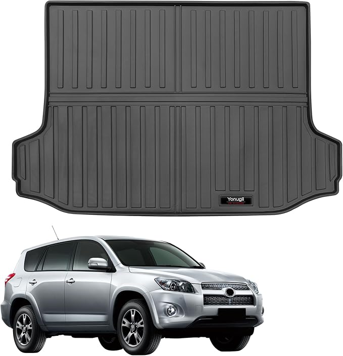 Custom for 2006-2012 Toyota RAV4 Cargo Mats Trunk Liner All Weather TPE Protection Mat (for 2006-2012 Toyota RAV4 Accessories)