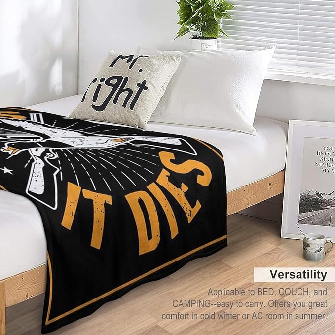 Duck Hunting Blanket Hunting Gifts for Men Goose Hunting Accessories Hunting Throw Blanket for Adults Soft Warm Cozy Fleece Blanket for Couch Sofa Bed 40"x50"