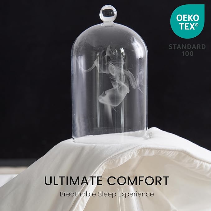 Simple&Opulence Cooling Quilted Mattress Pad – Fitted Sheet Mattress Protector Cover with Elastic Corners, Soft & Breathable, 16 Inch Deep Pocket (Cream Khaki,Twin)