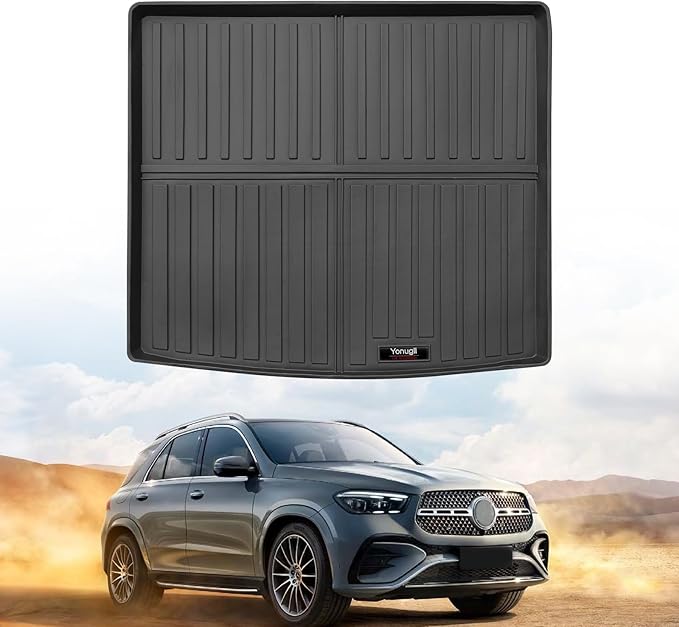 Custom Car Cargo Mats Trunk Liner All Weather TPE Protection Mat Accessories (for 2020-2026 Benz GLE)