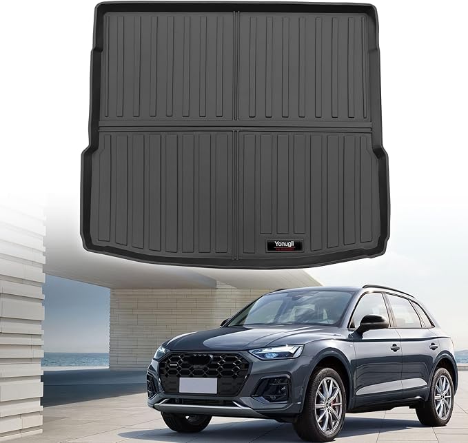 Custom for 2018-2025 Audi Q5 SQ5 Cargo Mats Trunk Liner All Weather TPE Protection Mat Accessories (for 2018-2025 Audi Q5/SQ5)