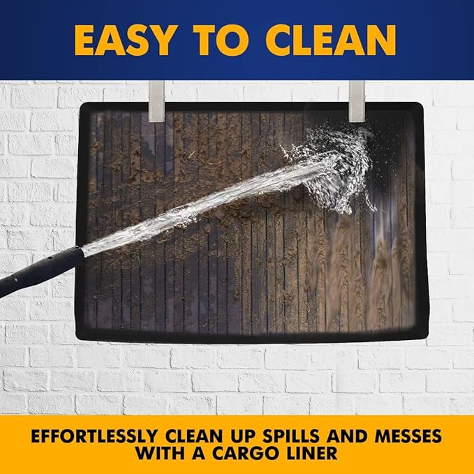 Premium Cargo Liner for Gmc Yukon XL Chevrolet Suburban 2015-2020 - Behind 3rd Row - Custom Fit Car Trunk Mat - All-Season Cargo Mat - 3D Shaped Laser Measured Trunk Liners for Cadillac Escalade ESV