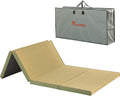 MustMat Thick Tatami Mat Twin XL Floor Mattress Japanese Tatami Bed with Storage Bag 39 x 80 x 2 in (Green)