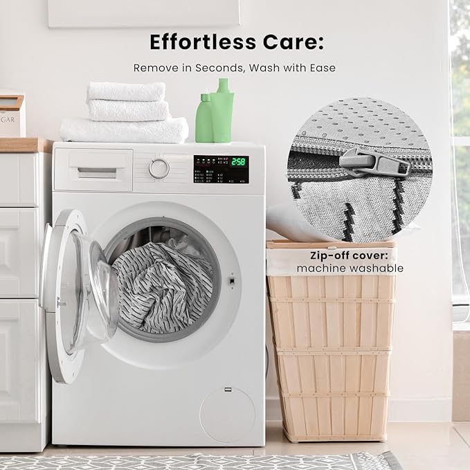 Bamboo Mattress Topper Twin XL Size 4 Inch, Cooling Gel & Bamboo Charcoal Memory Foam Mattress Topper for Back Pain Relief, Firm Dual-Layer Foam Bed Pad with Removable Cover College Dorm