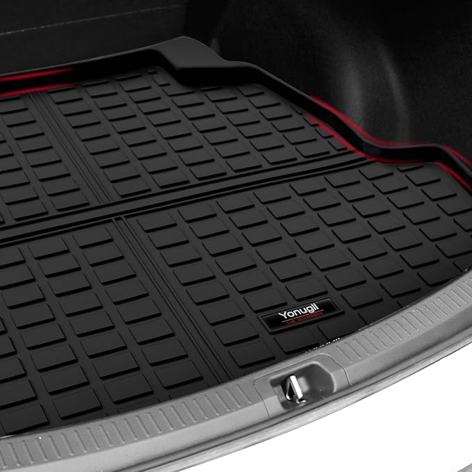 Custom Car Cargo Mats Trunk Liner All Weather TPE Protection Mat Accessories (for 2014-2019 Toyota Corolla Sedan)