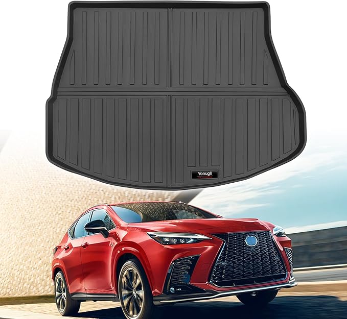Custom Car Cargo Mats Trunk Liner All Weather TPE Protection Mat Accessories (for 2022-2025 Lexus NX)