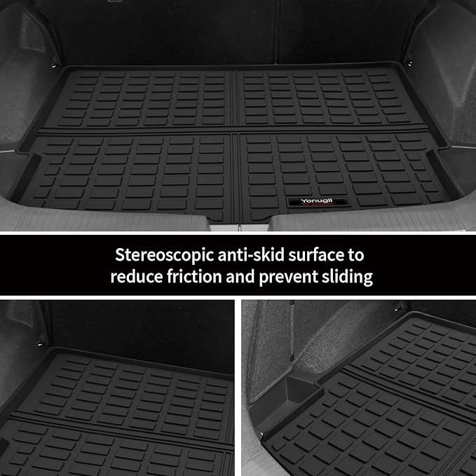 Custom for 2021-2025 2026 Nissan Rogue Cargo Mats Trunk Liner All Weather TPE Protection Mat Accessories (for 2021-2026 Nissan Rogue)(No Sport Model)