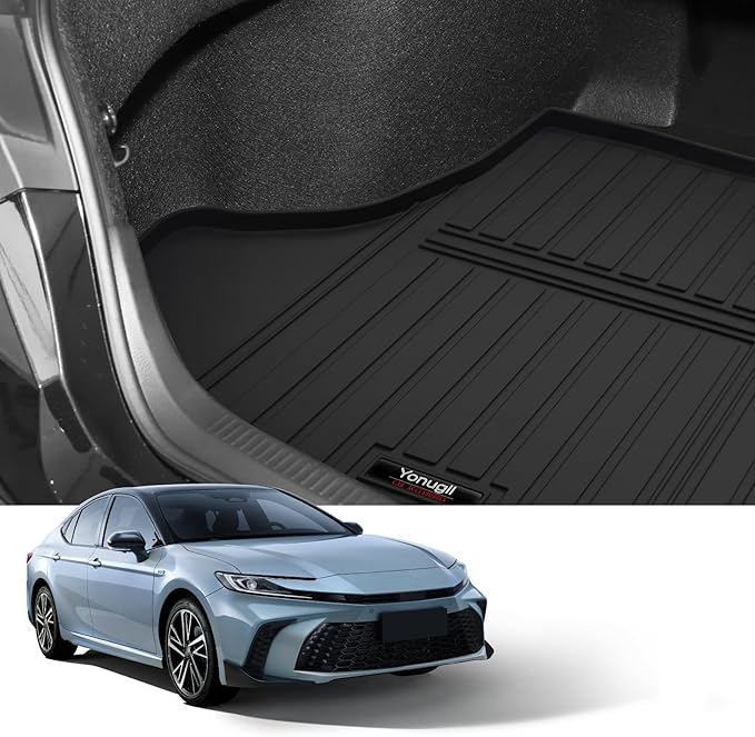 Custom Car Cargo Mats Trunk Liner All Weather TPE Protection Mat Accessories (for 2024-2026 Toyota Camry)