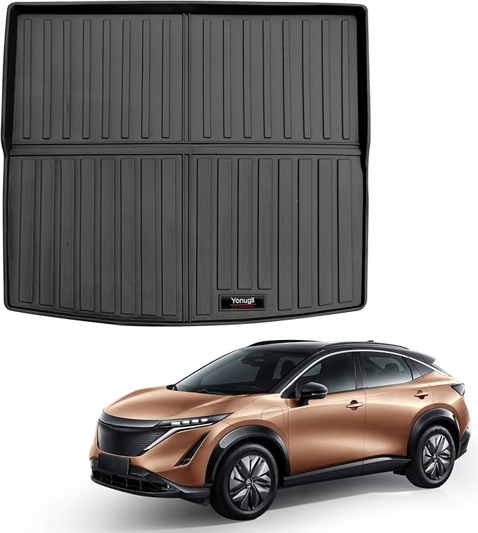 Custom for 2023 2024 2025 2026 Nissan Ariya Cargo Mats Trunk Liner All Weather TPE Protection Mat Accessories (for 2023-2026 Nissan Ariya)