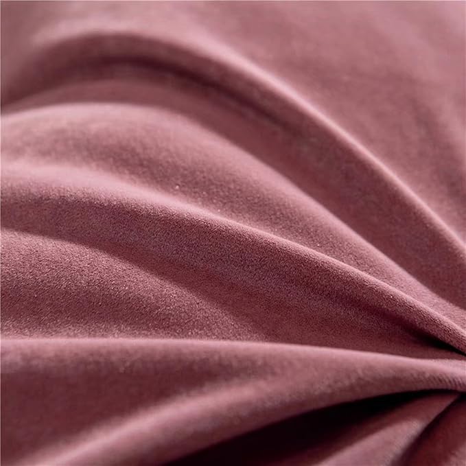 Triangular Reading Bed Rest Pillow Large Bolster Cushion Headboard Backrest Wedge Pillow with Removable Cover and Two Large Side Pockets (Pink, Twin: 39 x 8 x 20 inches)