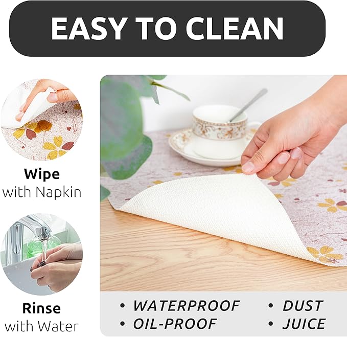 RAY STAR 12X120 Inch Shelf Liner for Kitchen Cabinets, Non-Adhesive Cabinet Liner Washable, PVC Drawer Liner for Dresser Non-Slip Bathroom (Yellow-Floral)(2 Roll)