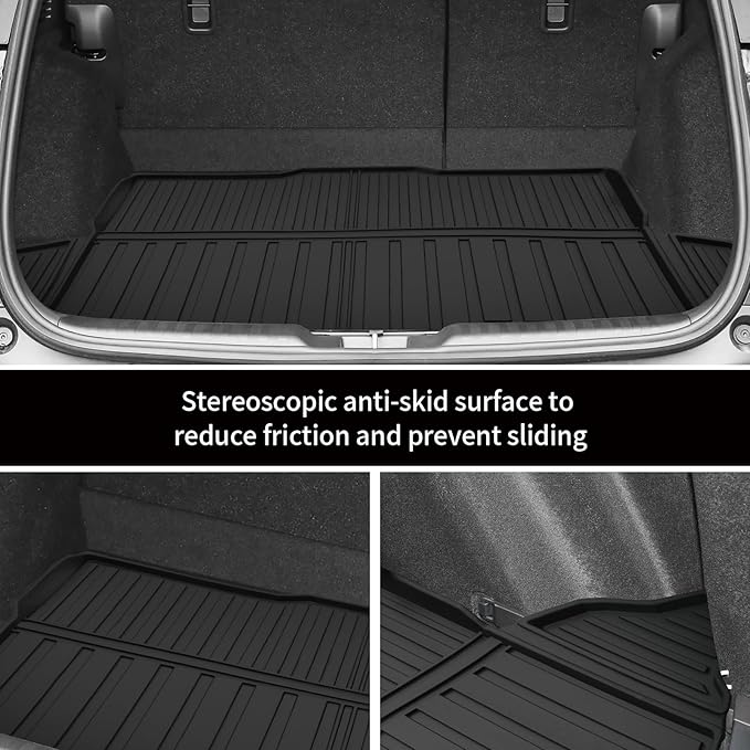 Custom for 2023-2025 2026 Honda CRV (Non Hybrid) Cargo Mats Lower Trunk Liner All Weather TPE Protection Mat Accessories (for 2023-2025 Honda CR-V Lower Trunk Mats