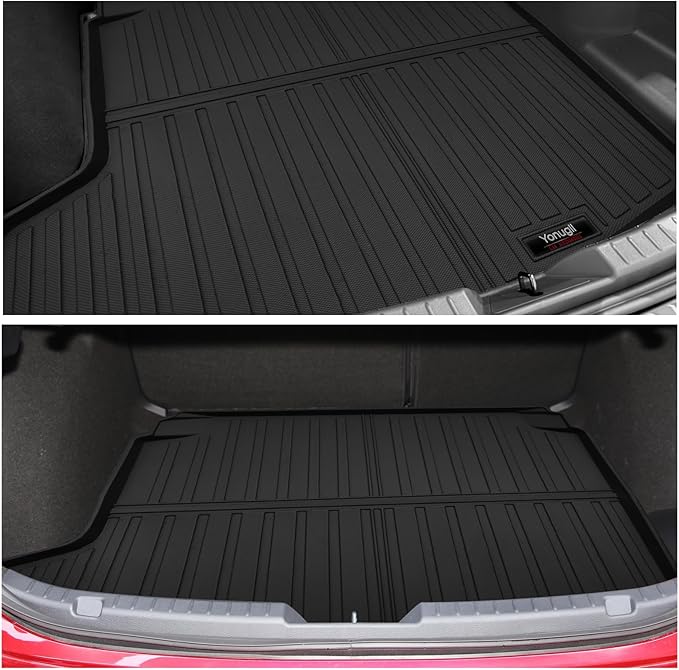 Custom for 2019-2025 2026 Mazda 3 Sedan Cargo Mats Trunk Liner All Weather TPE Protection Mat Accessories (Only for Sedan，Not for Hatchback)
