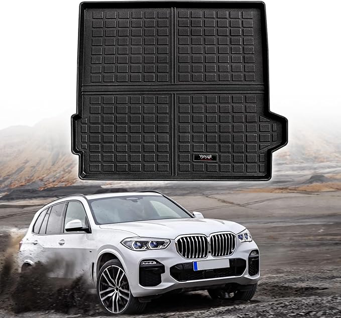 Custom Car Cargo Mats Trunk Liner All Weather TPE Protection Mat Accessories (for 2019-2026 BMW X5)