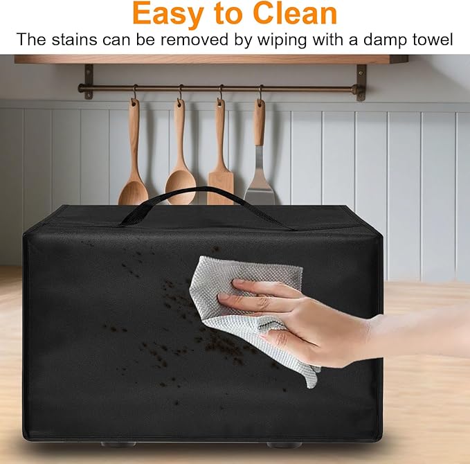 Ninja Foodi 10-in-1 Oven Cover for DT201/DT251/DT501/DT551 XL Pro, Heat Resistant Dust Proof Protector, Waterproof Countertop Appliance Cover Fits 16.94"D x 20.09"W x 13.40"H