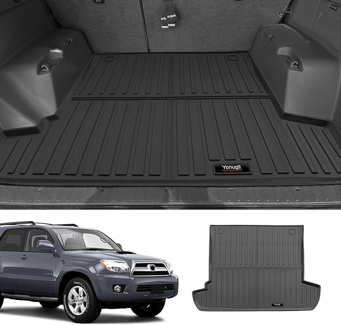 Custom for 2003-2009 Toyota 4Runner Cargo Mats Trunk Liner All Weather TPE Protection Mat Accessories (for 2003-2009 Toyota 4Runner)
