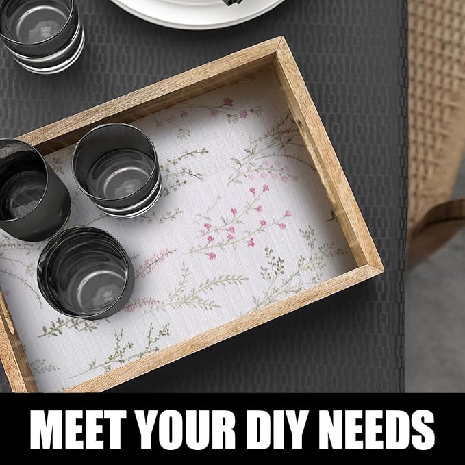 Floral Drawer and Shelf Liner for Cabinets, 12IN x 20FT Non-Adhesive and Strong Non-Slip Flower Shelf Cabinet Drawer Liners for Kitchen,Table,Bookshelves,Waterproof Cupboard Liners