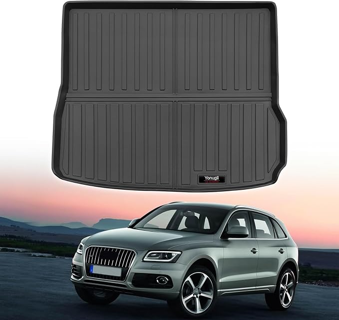 Custom Car Cargo Mats Trunk Liner All Weather TPE Protection Mat Accessories (for 2009-2017 Audi Q5)