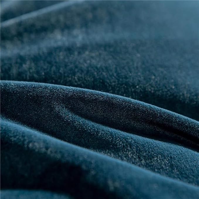 Triangular Reading Bed Rest Pillow Large Bolster Cushion Headboard Backrest Wedge Pillow with Removable Cover and Two Large Side Pockets (Teal, Queen: 59 x 8 x 20 inches)